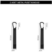 Bebek Arabası Askı Aparatı Puset ve Bebek Arabası Kancası Metal 2 Adet