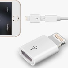 Wontis Micro USB To Lightning Çevirici Adaptör | iPhone ve iPad Uyumlu