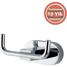Çelik Banyo Paslanmaz Pirinç Zirve İkili Askılık