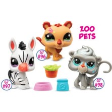 Littlest Pet Shop Minişler 3’lü Figür Seti S2 - Tavşan – Ağaçkakan – Sincap - 5 cm  Minişler