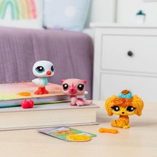 Littlest Pet Shop Minişler 3’lü Figür Seti S2 - Su Samuru – Martı – Köpek - 5 cm  Minişler