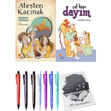 Günışığı Kitaplığı Çat Kapı Dayım ve Ateşten Kaçmak 2'li Set - Kalem
