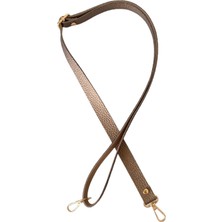 Yumakça Sürgü Tokalı Ayarlanabilir Çanta Askısı 135 Cm* 2 cm Bakır Renk Altın Kancalı