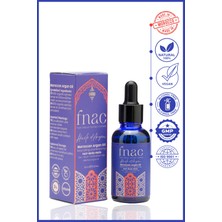 fnac | %100 Saf Argan Yağı | Saç & Cilt & Tırnak Bakım Yağı | 30 ml Cam Damlalık + Sprey Başlık