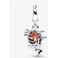 Hector Co Jewellery Küçük Deniz Kızı Sebastian Yengeç Dangle Charm
