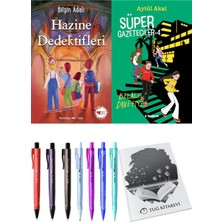 Süper Gazeteciler 4 Belalı Davetiye ve Hazine Dedektifleri 2'li Set - Kalem