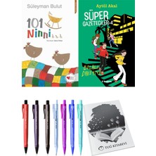 Süper Gazeteciler 4 Belalı Davetiye ve 101 Ninni Süleyman Bulut 2'li Set - Kalem
