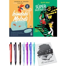 Süper Gazeteciler 4 Belalı Davetiye ve İçimdeki Melodi 2'li Set - Kalem