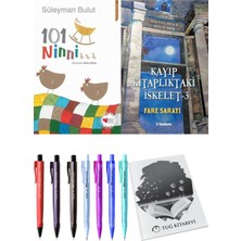 Kayıp Kitaplıktaki Iskelet 3 Fare Sarayı ve 101 Ninni Süleyman Bulut 2'li Set - Kalem