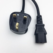 Başoda Fused SS145/A Ingiliz Sigortalı Power Güç Kablosu 1.5 mt