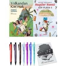 Çöp Plaza 2 Hayaller Hawaii ve Volkandan Kaçmak 2'li Set - Kalem
