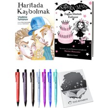 Isadora Moon 4 Doğum Gününü Kutluyor ve Haritada Kaybolmak 2'li Set - Kalem