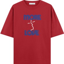 Coutliner More Love Oversize T-Shirt (Ekstra! Bol Kesim)