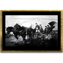 Marsilyan Yapay Zeka İle Yenilenmiş Atatürk Fotoğrafları Siyah Beyaz Cam Tablo, 3d Dekoratif Baskı 257