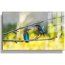 Marsilyan Eğlenceli Hayvanlar, Yapay Zeka Destekli, 3d Dekoratif Baskı Yatay Cam Tablo 243