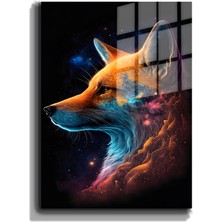 Marsilyan Eğlenceli Hayvanlar, Yapay Zeka Destekli, 3D Dekoratif Baskı Cam Tablo 316