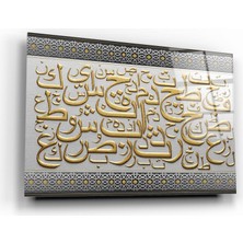 Marsilyan Hat Sanatı Cam Tablo | Hediyelik, Dekoratif, Ofis, Mutfak