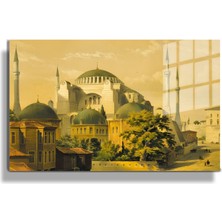 Marsilyan Şehirler Ve Manzaralar, Yapay Zeka Destekli, 3d Dekoratif Baskı Yatay Cam Tablo 388