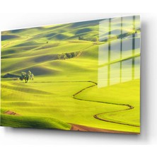 Marsilyan Dekoratif Doğa, Manzara Cam Tablolar, 3D Dekoratif Baskı 42