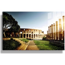 Marsilyan Şehirler Ve Manzaralar, Yapay Zeka Destekli, 3d Dekoratif Baskı Yatay Cam Tablo 357