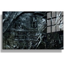 Marsilyan Şehirler Ve Manzaralar, Yapay Zeka Destekli, 3d Dekoratif Baskı Yatay Cam Tablo 118