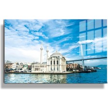 Marsilyan Şehirler Ve Manzaralar, Yapay Zeka Destekli, 3d Dekoratif Baskı Yatay Cam Tablo 392