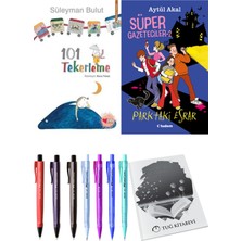 Süper Gazeteciler 2 Parktaki Esrar ve 101 Tekerleme 2'li Set - Kalem