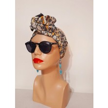 Oben Hobi Telli  Bandana Saç Aksesuarı  Kadın Kumaş Toka