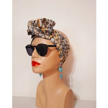 Oben Hobi Telli  Bandana Saç Aksesuarı  Kadın Kumaş Toka