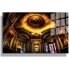 Marsilyan Şehirler Ve Manzaralar, Yapay Zeka Destekli, 3d Dekoratif Baskı Yatay Cam Tablo 48