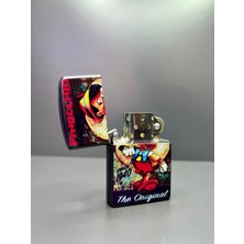 Doğan Hediyelik Zippo Model Lazer Baskı Benzinli Metal Çakmak