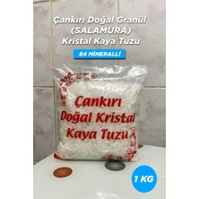 SETA Doğal Çankırı Granül Salamuralık Kristal Kaya Tuzu 1 kg