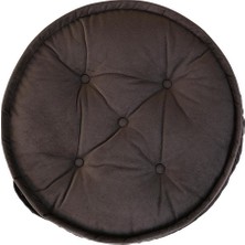 Gfc Life Store Asia Çok Amaçlı Yuvarlak Minder - 60x60x14 Cm Antrasit 60x60