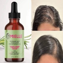 Mielle Organic Rosemary Mint Scalp Hair Strengthening Oil 59ML Saç Güçlendirici Serum