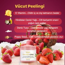 Vega Body Scrub Arındırıcı Nemlendirici Vücut Peelingi Batık ve Çilek Karşıtı Bacak Onarıcı Vücut Peeling 2025