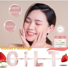 Vega Body Scrub Arındırıcı Nemlendirici Vücut Peelingi Batık ve Çilek Karşıtı Bacak Onarıcı Vücut Peeling 2025