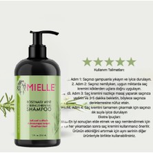 Mielle Biberiye Ve Nane Güçlendirici Şampuan Rosemary Mint Strengthening Shampoo  2024 355 ml