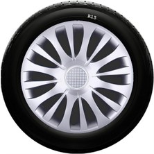 Sjs Sks Alfa Romeo Jant Kapağı 15 Inc Kırılmaz 1 Takım 4 Adet NO:329