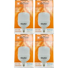 Osaka 30W (200W) 6500K (Beyaz Işık) E27 Duylu LED Torch Ampul (4 Adet)