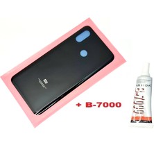 Tkgz Xiaomi Mi 8 Arka Kapak Batarya Pil Kapağı (CAM+B-7000) Siyah