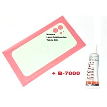 Tkgz Iphone 12 Arka Pil Batarya Kapağı (CAM+B-7000) Yeşil