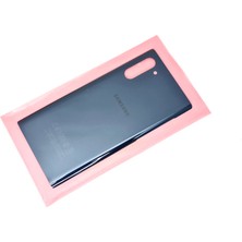 Tkgz Samsung Galaxy Note 10 Arka Pil Batarya Kapağı (Cam) Siyah