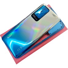 Tkgz Xiaomi Redmi 10 Kasa Arka Pil Batarya Kapağı Mavi