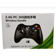 Crk Teknoloji X360 Kablosuz Gamepad Oyun Joystıck PC+360 Uyumlu Controller