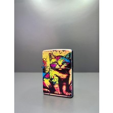 Doğan Hediyelik Zippo Model Lazer Baskı Benzinli Metal Çakmak