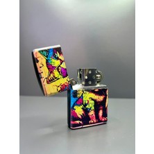 Doğan Hediyelik Zippo Model Lazer Baskı Benzinli Metal Çakmak