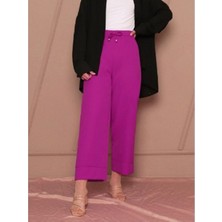 Sevgi Butik Bağcık Detaylı Double Paça Pantolon