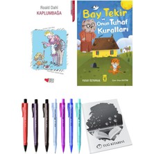 Bay Tekir ve Onun Tuhaf Kuralları ve Kaplumbağa 2'li Set - Kalem