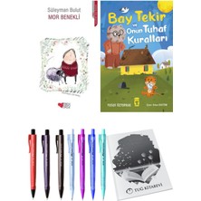 Bay Tekir ve Onun Tuhaf Kuralları ve Mor Benekli 2'li Set - Kalem