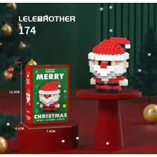 DEK Toy Store Yılbaşı Özel Seri Noel Baba ve Yardımcısı Elf Figür 3D Yapboz Puzzle Hediye Hobi